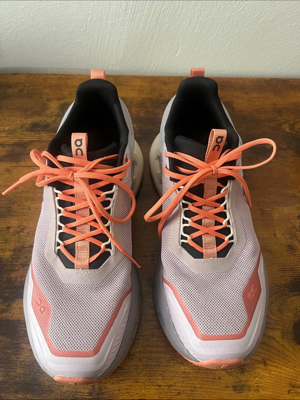 On Cloud Women's Pink Coral Running Sneakers